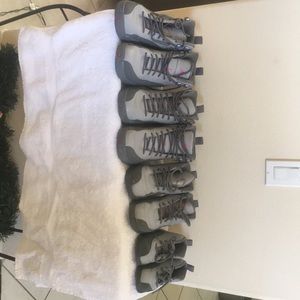 Grey pink 23 Jordan’s